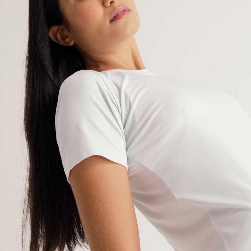 Blusa Tech T-Shirt Feminina Branca